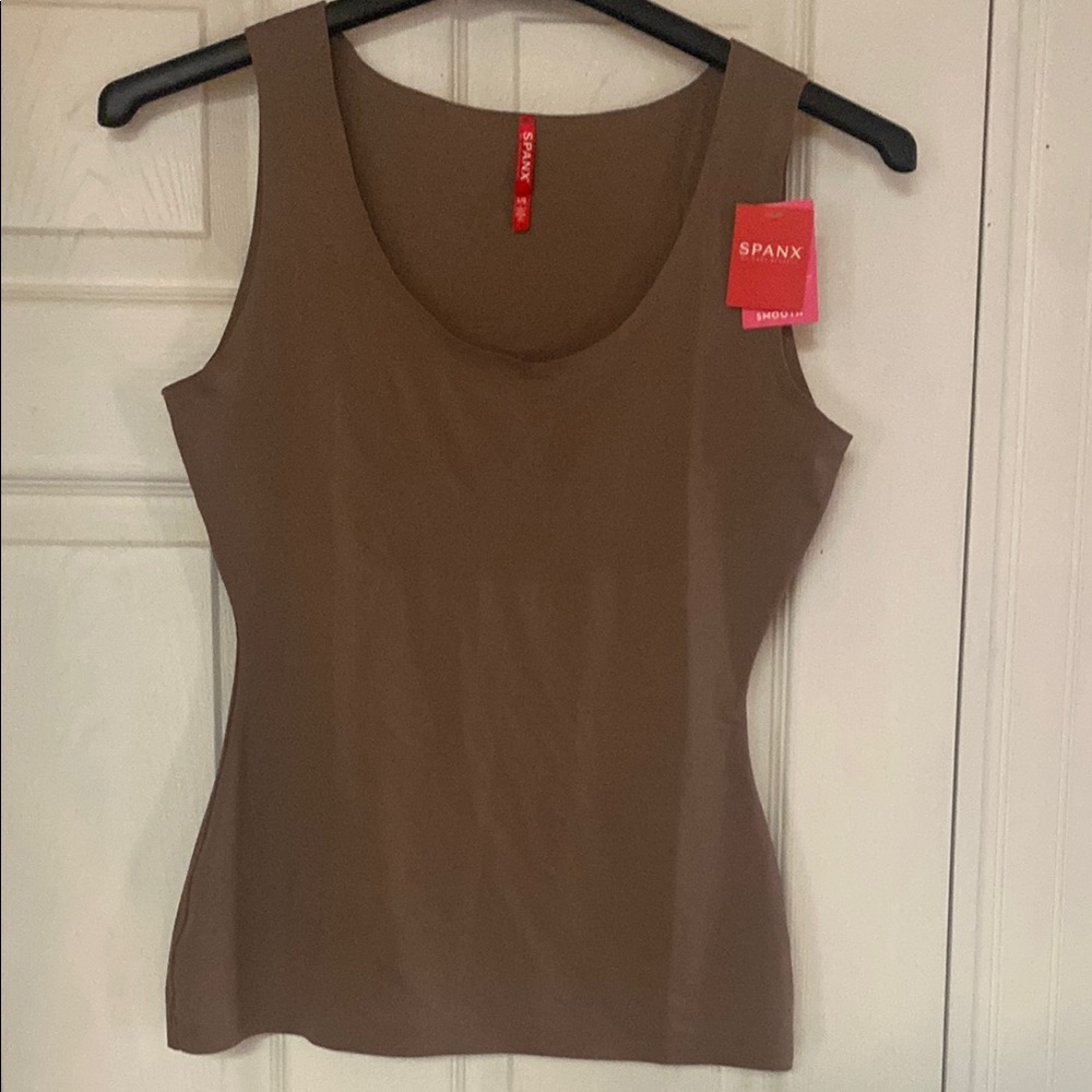 Spanx Women's Brown Tank Top